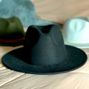 Black Fedora Hat